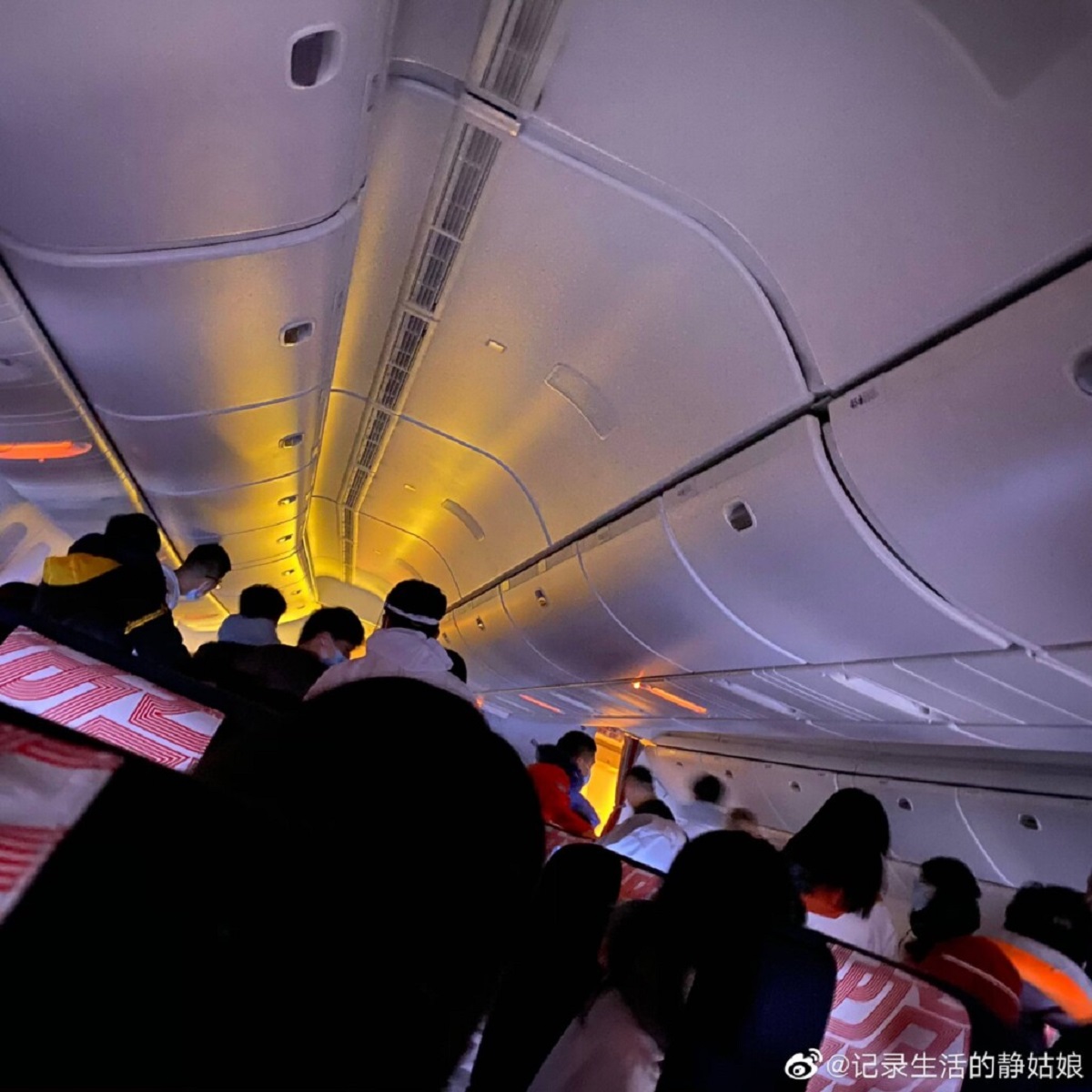 Air France plane turns back to Beijing after “bang,” burning smell in cabin