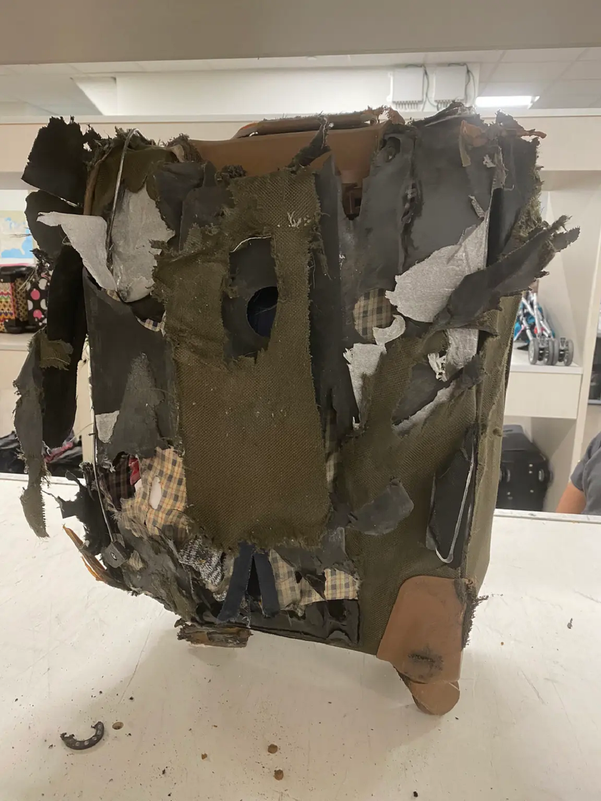 Woman shocked suitcase destroyed on Delta flight: ‘Did the plane crash?’