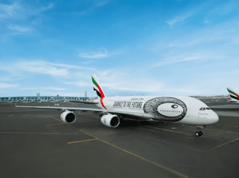 Emirate’s new livery A380 was involved in landing accident at Brisbane
