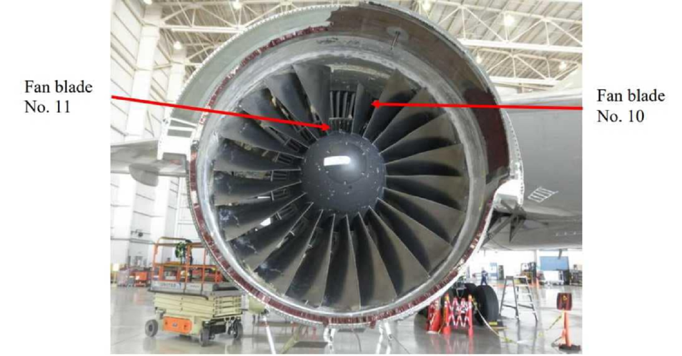 Boeing recommended the grounding of 128 777 aircraft with Pratt & Whitney engines