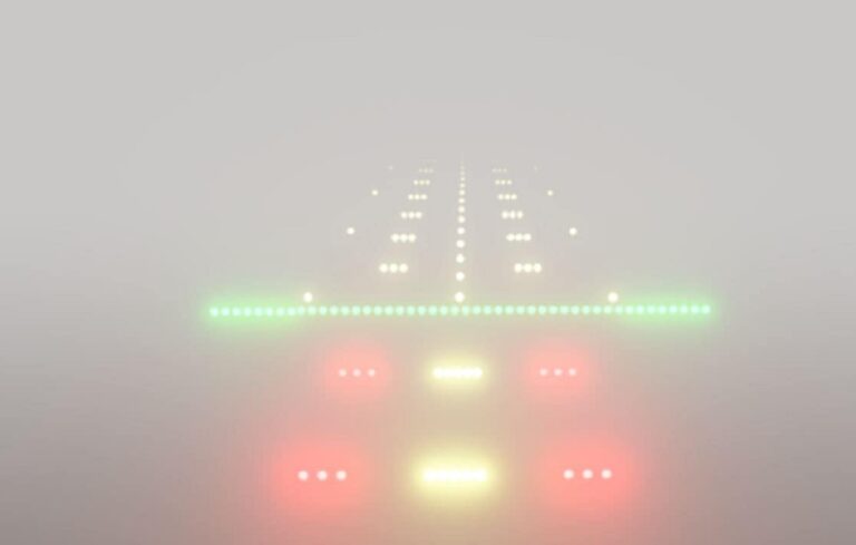 What is the working method behind CAT III landing system?