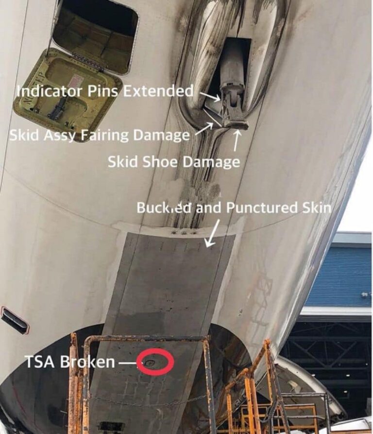 Do know that a B777 Tail Skid Assembly weighed at 145KG?