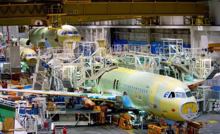 Why are aircraft coated in Green during manufacturing?