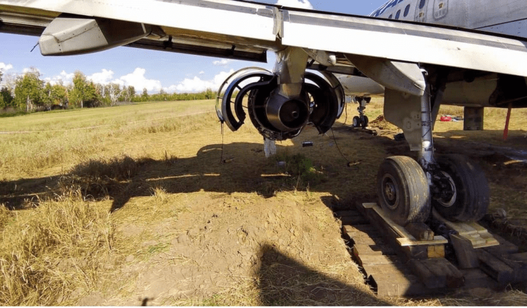 Some Pictures from Ural Airlines emergency landing –  Recovering