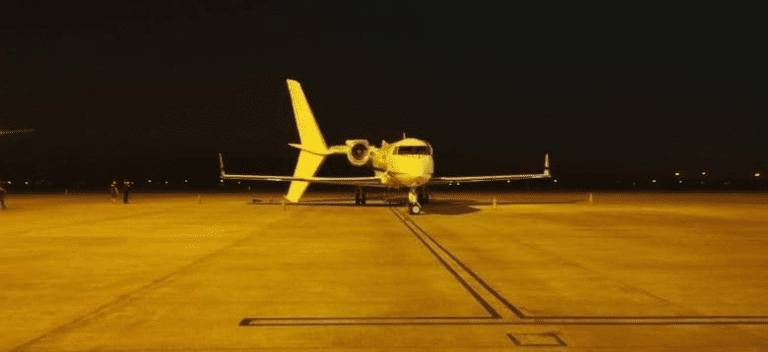 Thai A330 shears tail off Gulfstream IV in Vientiane in 2020