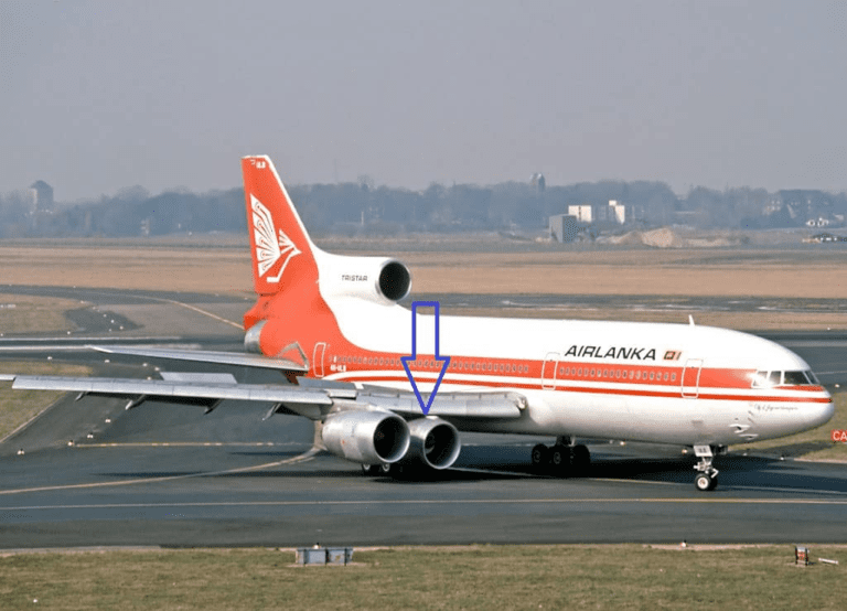 Consequences of attaching an unused extra engine under the wing