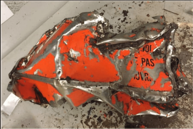 How is an aircraft’s black box constructed to withstand a crash?