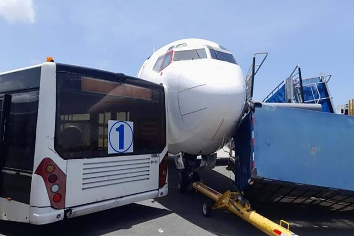 Ground Incident at Santo Domingo Airport