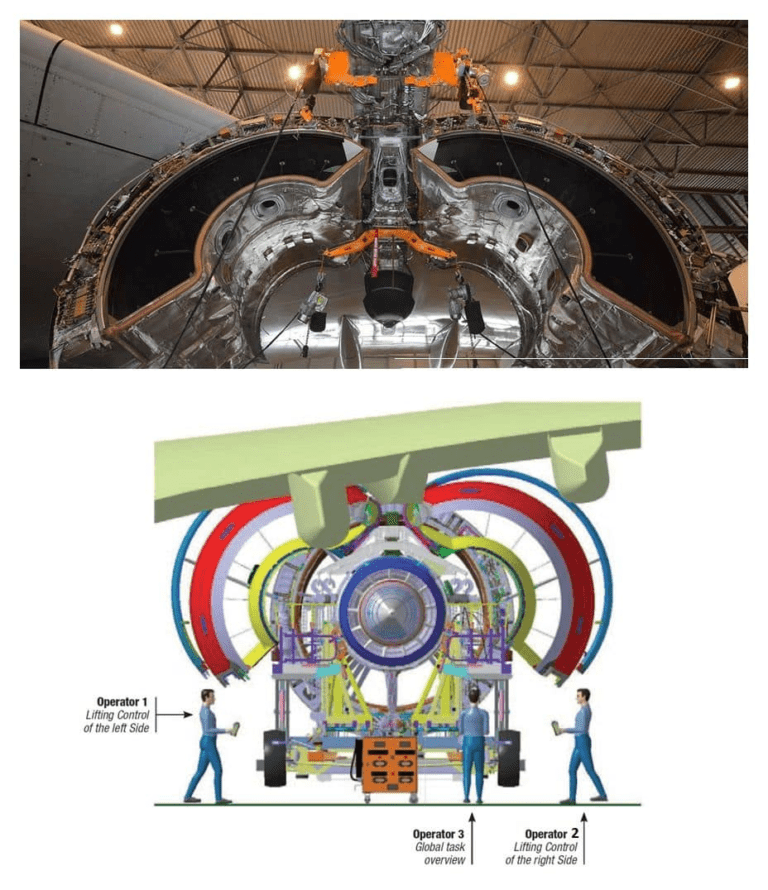 Engine change Electric Bootstrap (Bootstrap with Electric Hoisting Device)