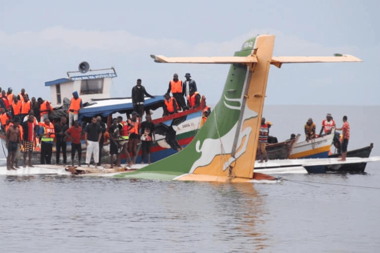Tanzanian Precision Air plane crashes into Lake Victoria