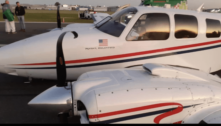 Belly Landing – Beechcraft G58 Baron