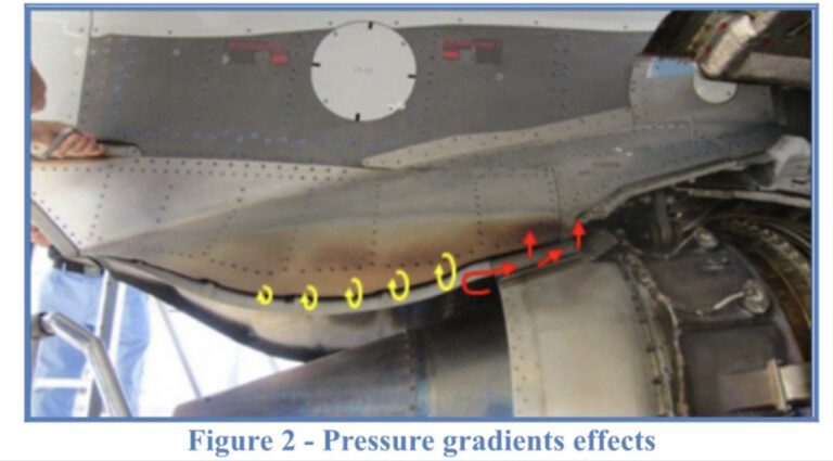 AFT Pylon Fairing (APF) and Exhaust Nozzle coloration