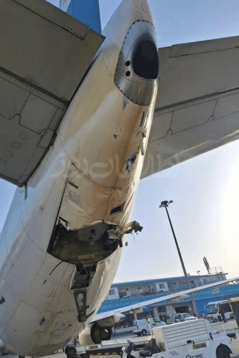 Ariana Afghan Airlines 737-400 significantly damaged after it overran the runway on takeoff