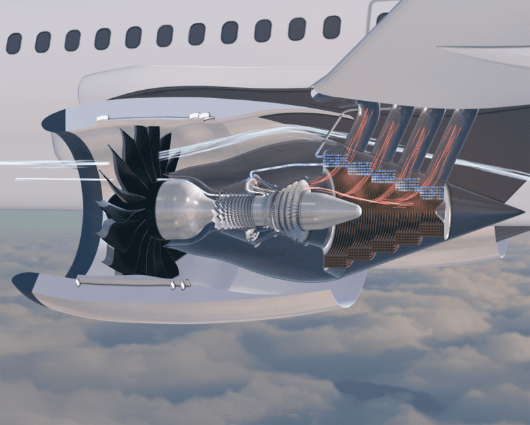 How does water injection increase power in a jet engine?