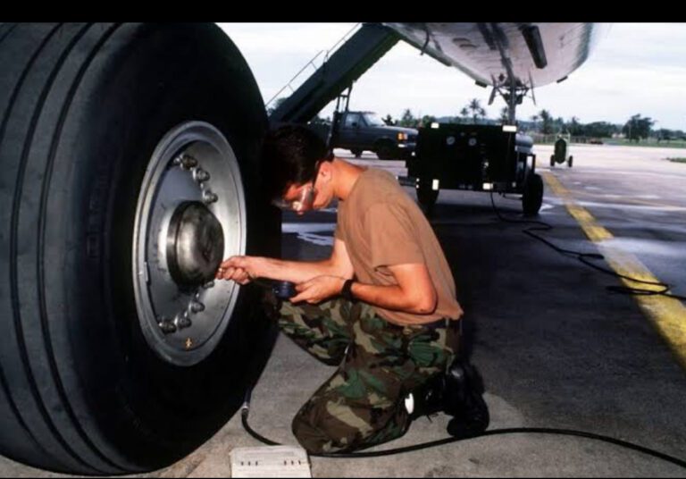 Is it mandatory to inflate aircraft tires with nitrogen?
