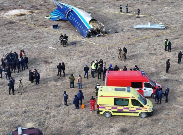 Accident: Azerbaijan E190 near Aktau on Dec 25th 2024, touched down off runway