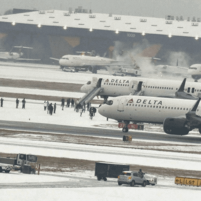 Delta B753 at Atlanta on Jan 10th 2025, rejected takeoff due to engine failure
