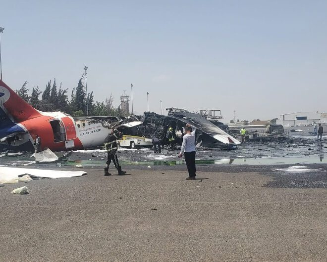 Yemeni Airways Plane Destroyed in Israeli Airstrikes at Sanaa Airport Amid Ongoing Escalation