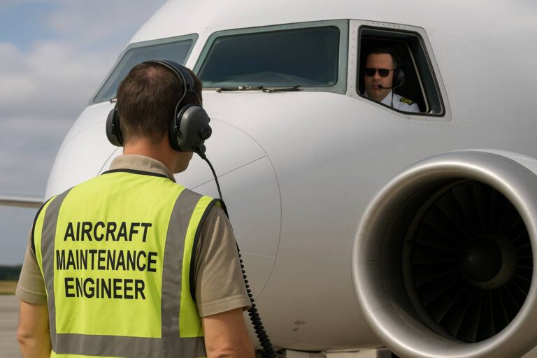 Can Aircraft Maintenance Engineers Check Aircraft Engine Oil Level from Pilots Through the Headset on Arrival?