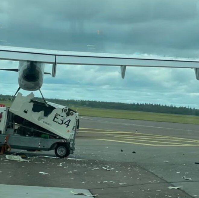 Finnair ATR72-212A (OH-ATE) Propeller Damaged in Ground Incident at Helsinki-Vantaa Airport