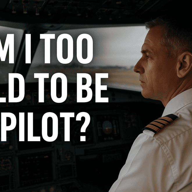 Am I Too Old to Be a Pilot? The Truth About Becoming a Commercial Pilot After 40